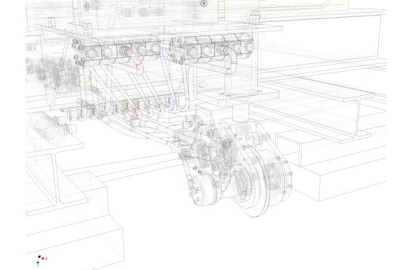 Chassis Frame and Lower Tower with Lifting Points