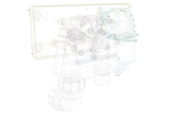 Pump Unit without Wall Bracket